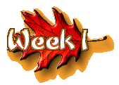 Week 1